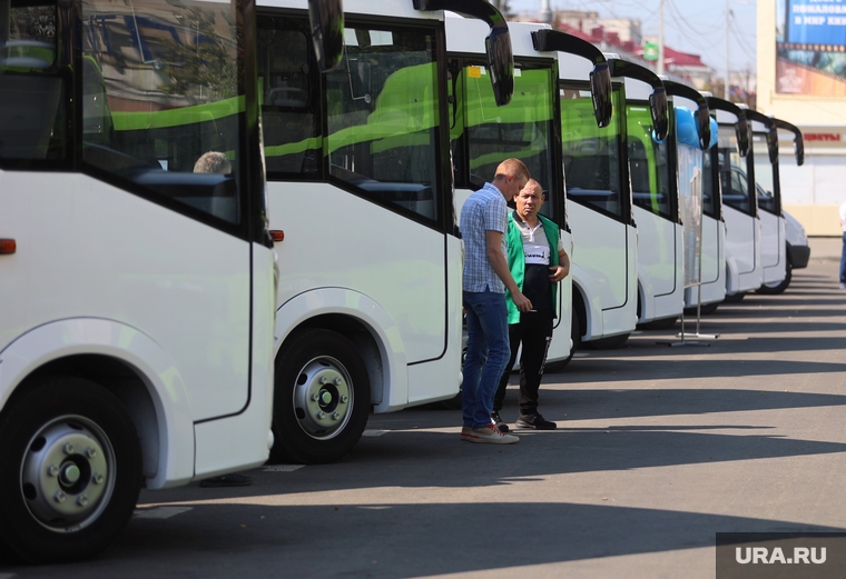 Презентация новых автобусов. Курган , новые автобусы, автобусы