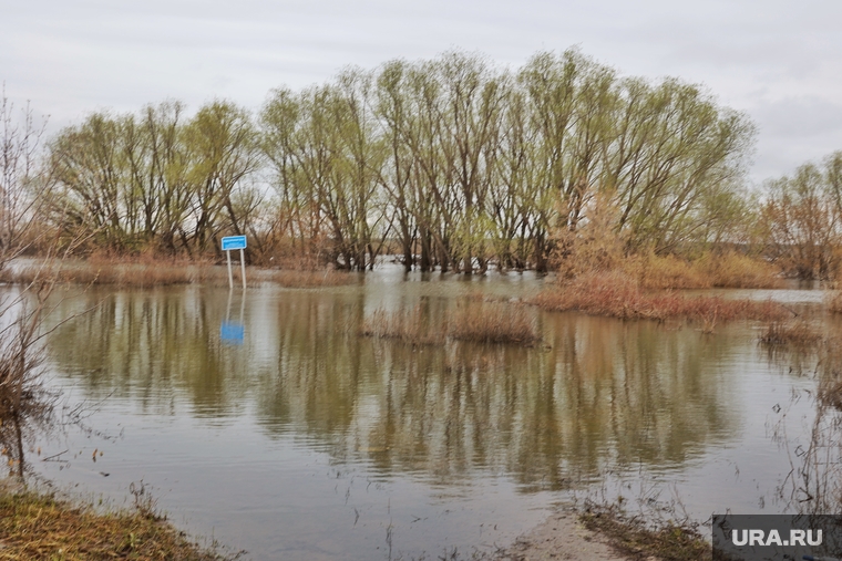 Последствия паводка в Звериноголовском районе. Курган, половодье, паводок, наводнение, потоп, разлив
