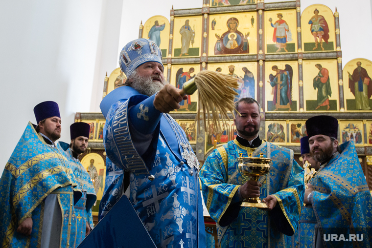 Освящение храма в честь святой мученицы Татьяны. Сургут, храм, христианство, освящение, митрополит павел, религия, православие