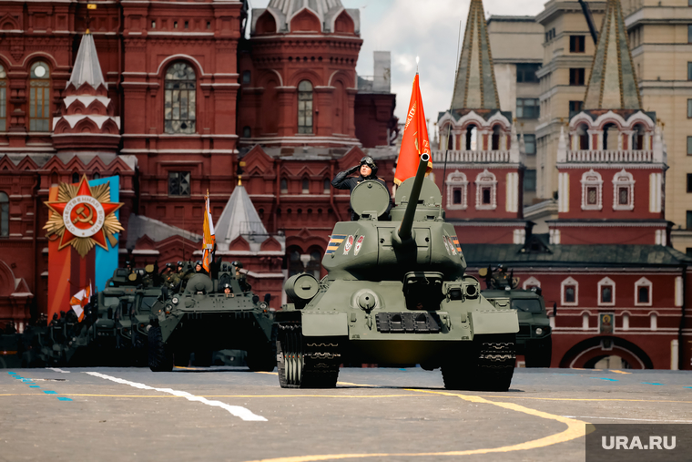 К Параду Победы готовят военную технику армии РФ