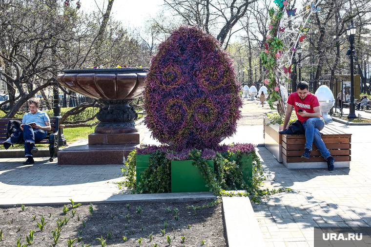 Пасхальные яйца. Москва, пасхальные яйца