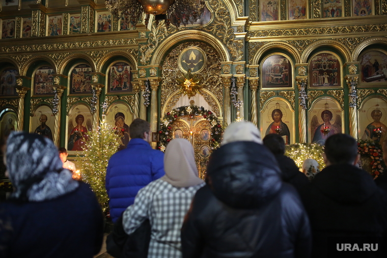 Крещение. Тюмень , богослужение, верующие, церковь, православие