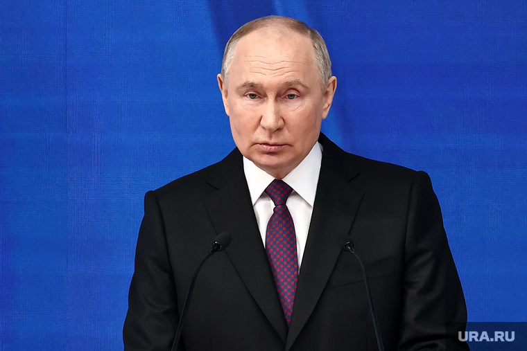 Владимир Путин на послании Федеральному Собранию РФ. Москва, путин владимир