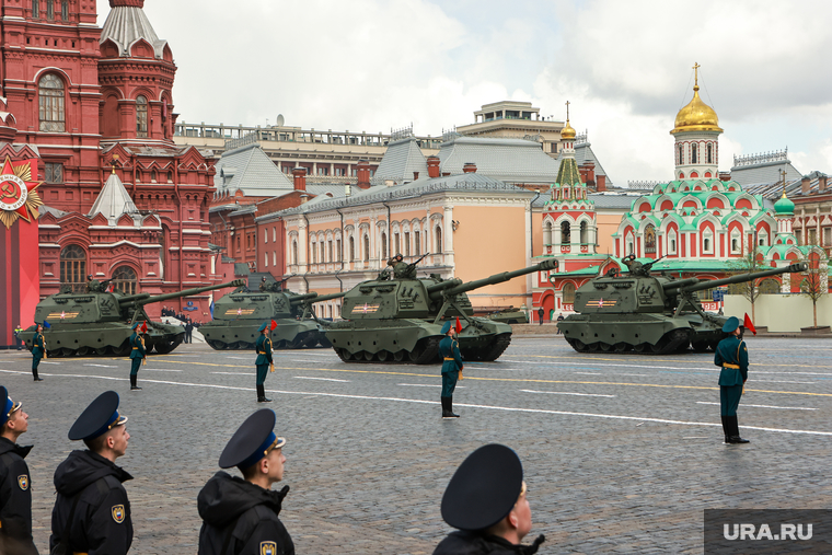 Парад Победы 9 мая на Красной площади в Москве 2022. Москва, военная техника, армия, мста-с, день победы, 9 мая, красная площадь, парад