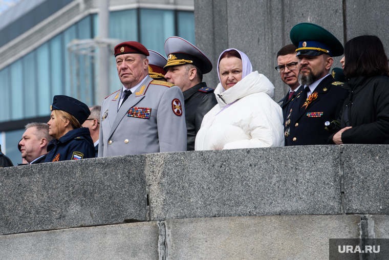 Еще один кадр с VIP-трибуны