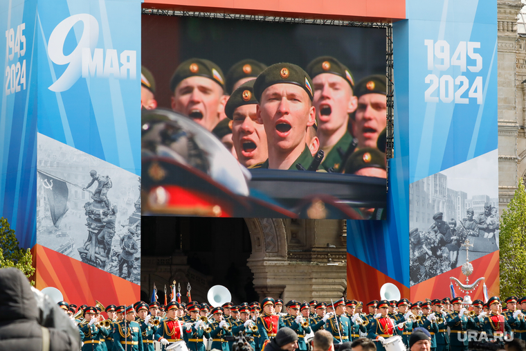 Парад Победы на Красной Площади в Москве. 9 мая 2024, парад победы москва 2024