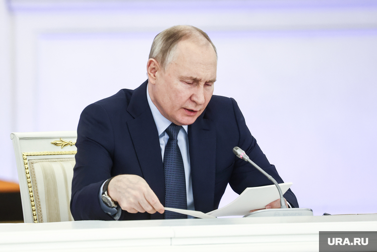 Владимир Путин на Госсовете в Кремле. Москва, путин владимир, топ