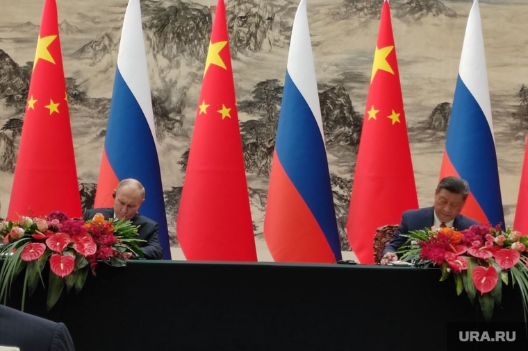 Владимир Путин и Си Цзиньпинь подписали документы, си цзиньпин, путин владимир