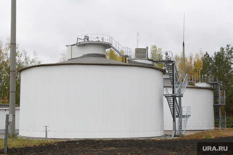 Открытие биогазовой котельной на Северной аэрационной станции. Екатеринбург, цистерна, северная аэрационная станция