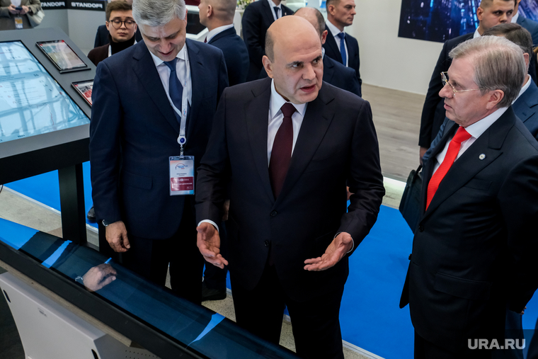 Международная выставка форум "транспорт России". Москва, мишустин михаил