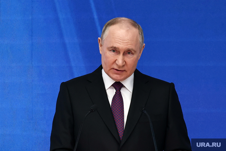 Владимир Путин на послании Федеральному Собранию РФ. Москва, путин владимир