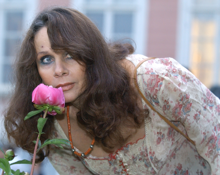Любовь Полищук в 2006 году во время съемок в сериале