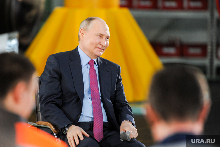 Визит Владимира Путина на ГК КОНАР. Челябинск, путин владимир