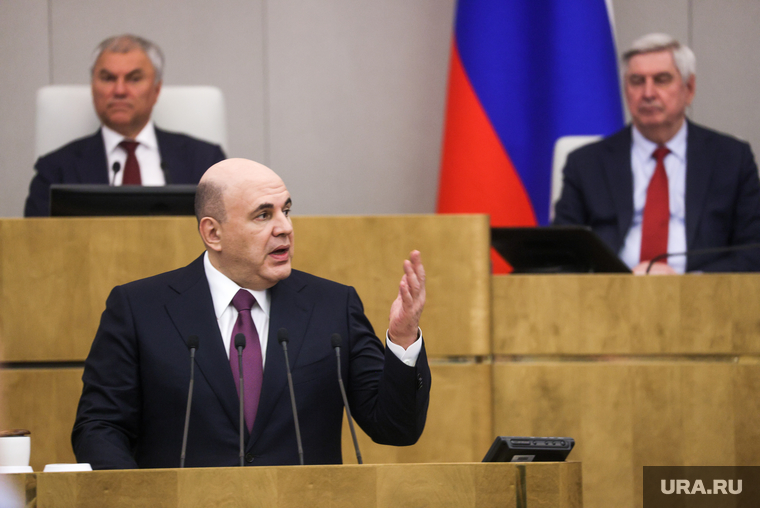 Представление кандидатуры Михаила Мишустина на должность премьер-министра России в Государственной Думе РФ. Москва, мишустин михаил, володин вячеслав