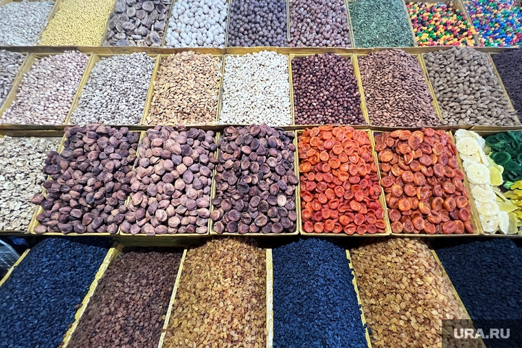 Бишкек, орехи, рынок, киргизия, кыргызстан