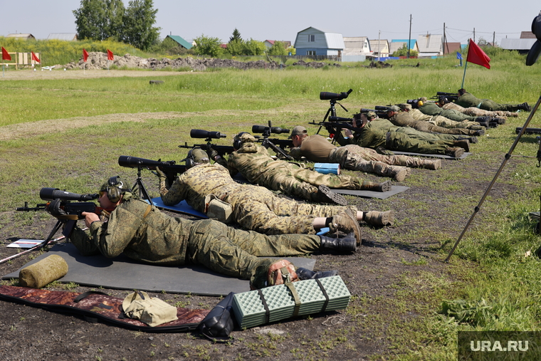 Турнир прошел на огневом полигоне под Курганом