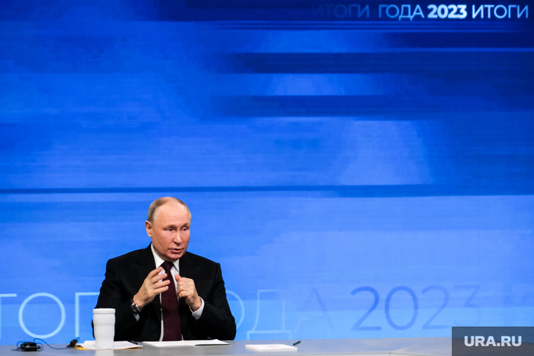 Итоги года с Владимиром Путиным. Москва, путин владимир