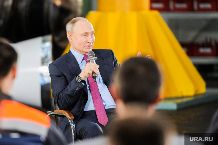 Визит Владимира Путина на ГК КОНАР. Челябинск, путин владимир