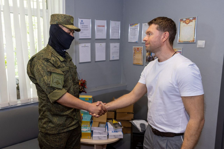 Алексей Вихарев помогает военным с начала спецоперации