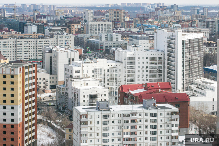 Виды города с высоты. Тюмень, многоэтажный дом, многоэтажки, дом, тюмень, виды тюмени