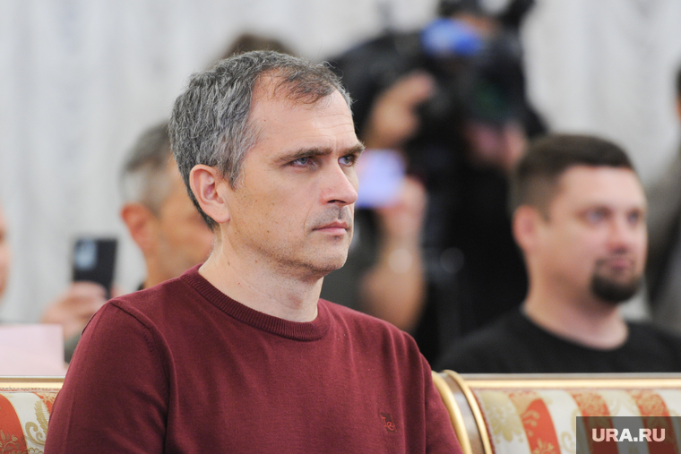 Алексей Текслер и Борис Подольный на торжественной церемонии вручения знаков «Команда Путина». Челябинск, подоляка юрий