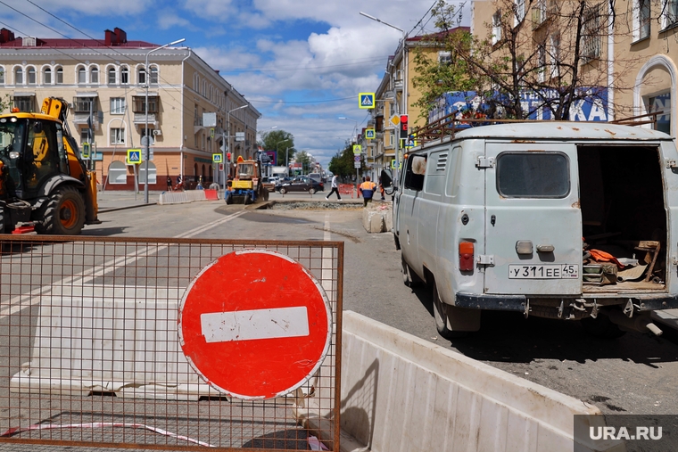 Ремонт дорог. Курган , ремонт дорог