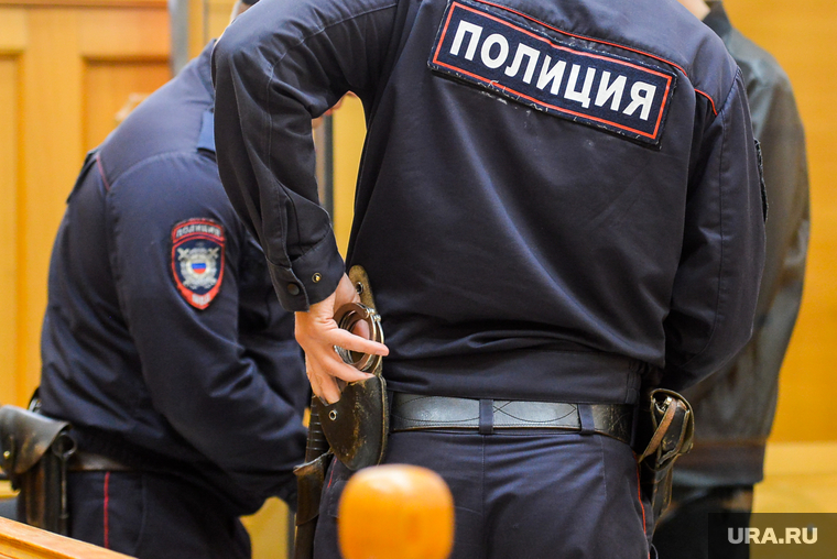 Оглашение приговора по делу в отношении Ерутина и Дейнека. Челябинск, арест, наручники, конвой