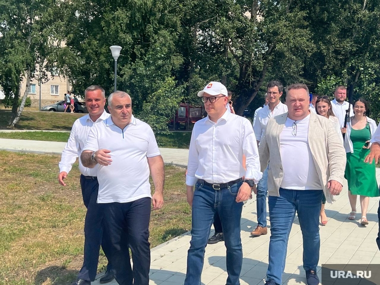 Губернатор Алексей Текслер в Троицке