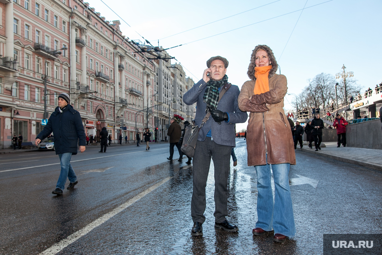 Марш Немцова. Москва, шац михаил, лазарева татьяна