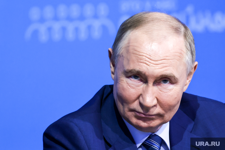 Владимир Путин на ВДНХ. Москва, путин владимир