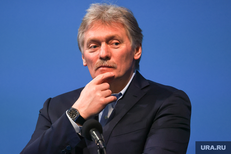 Прессекретарь президента России Дмитрий Песков на пресс-конференции по окончанию голосования на выборах 2024. Москва, песков дмитрий