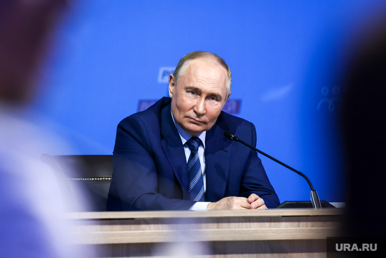 Владимир Путин на ВДНХ. Москва, путин владимир