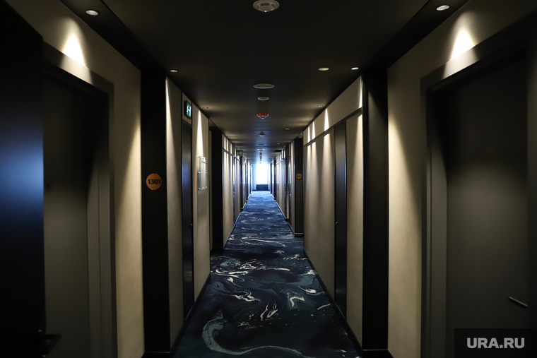Новая гостиница Hyatt на Репина 1/2. Екатеринбург, отель, коридор, гостиница, hyatt, хайат