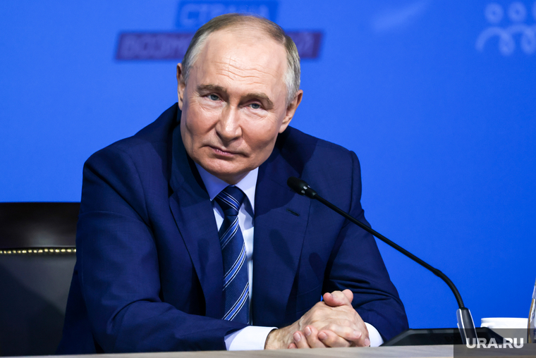 Владимир Путин на ВДНХ. Москва, путин владимир