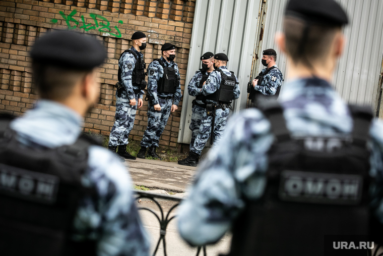 Прощание с Евгением Зиничевым. Москва, омон