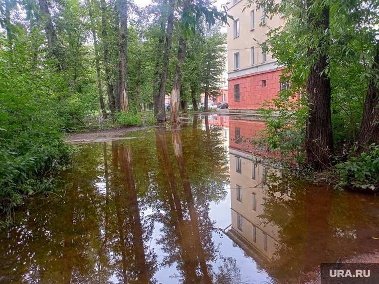 Вода стояла в квартирах домов до колена