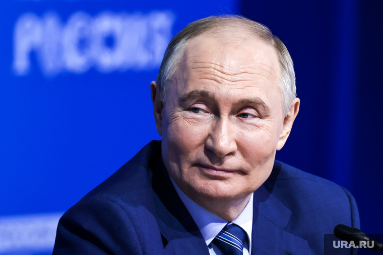 Владимир Путин на ВДНХ. Москва, путин владимир
