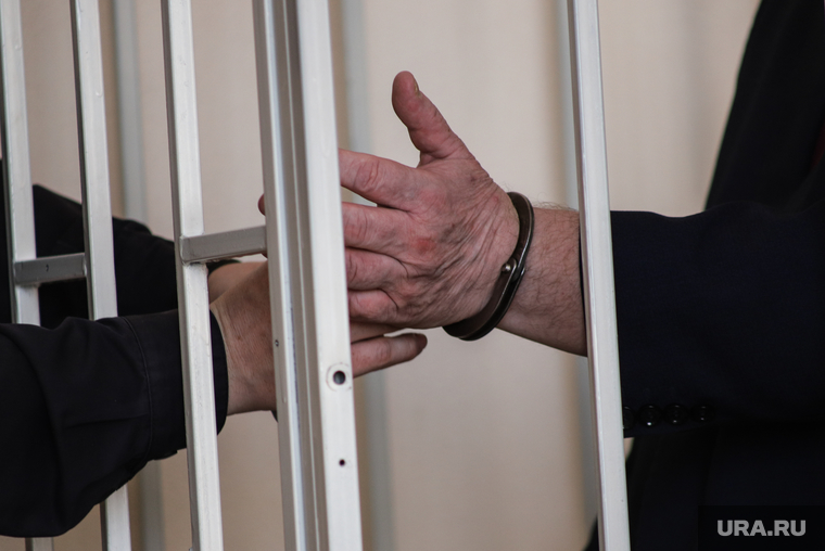 Судебное заседание по уголовному делу начальника Росеестра Молчанова Олега. Курган
, судебное заседание, арестант, арест, наручники, задержание
