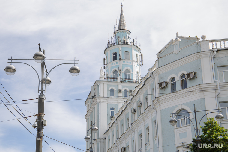 Здание управления внутренних дел Пермского края «Башня смерти». Пермь, мвд, башня смерти, здание управления внутренних дел пермского края