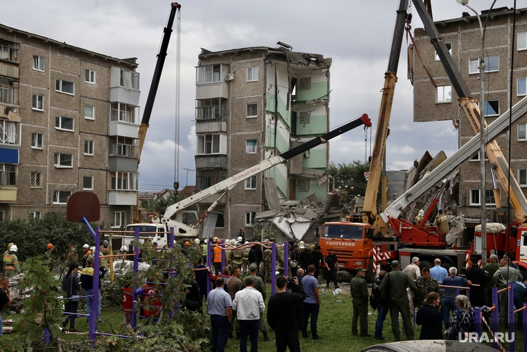 Обрушение дома по улице Сибирская, 81 в Нижнем Тагиле (архив). Нижний Тагил