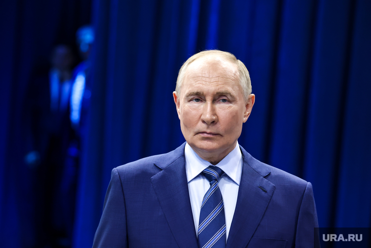 Владимир Путин на ВДНХ. Москва, путин владимир