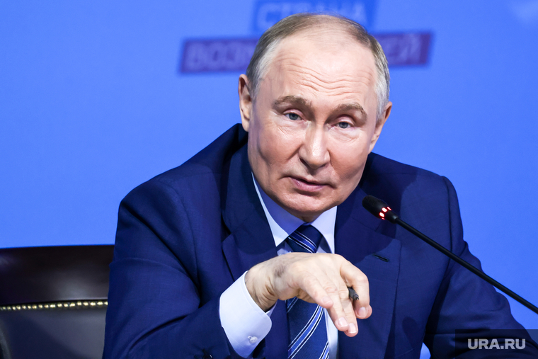 Владимир Путин на ВДНХ. Москва, путин владимир
