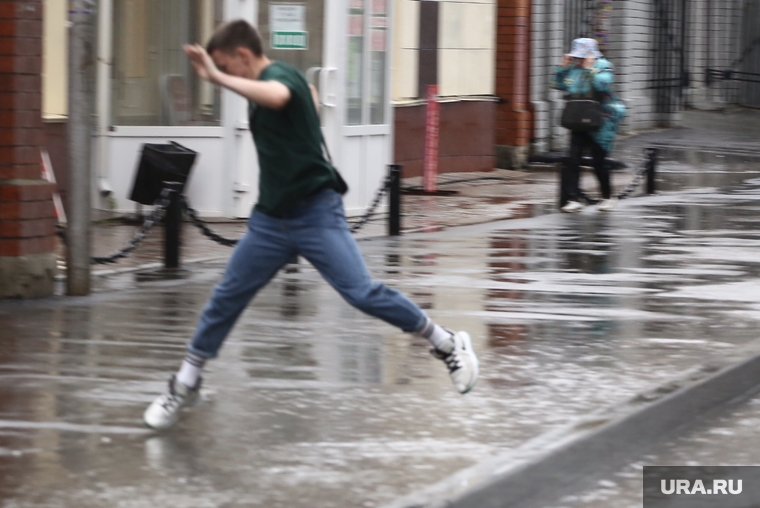 Ливень. Тюмень , ливень, дождь