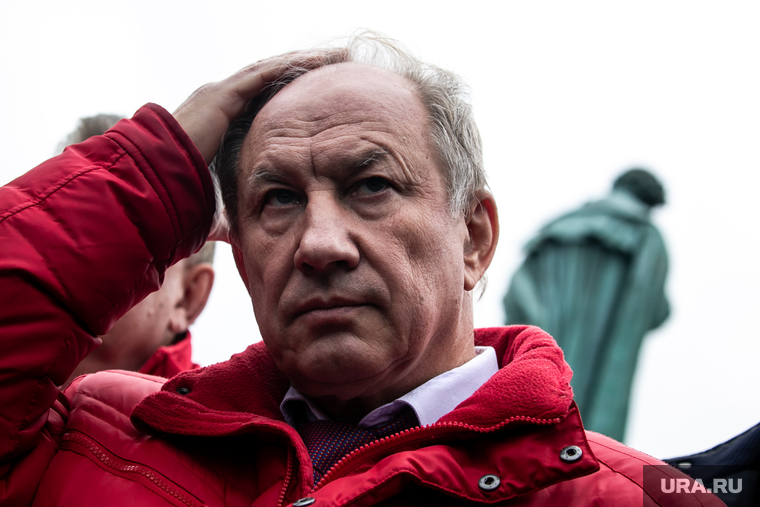 Митинг КПРФ за отмену выборов на Пушкинской площади. Москва, рашкин валерий