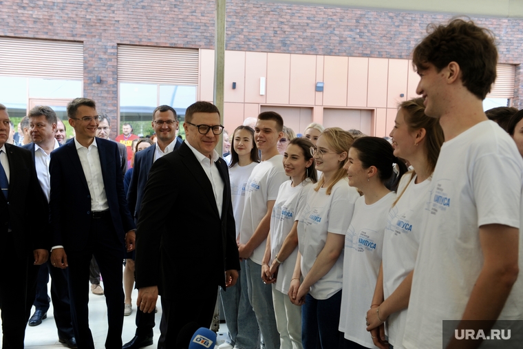 Алексей Текслер открыл первые два объекта межвузовского кампуса. Челябинск, кампус, текслер алексей