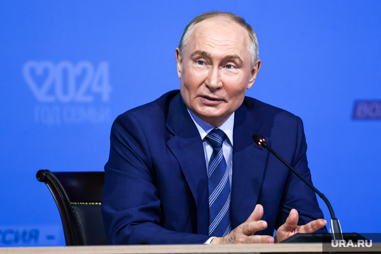 Владимир Путин на ВДНХ. Москва, путин владимир