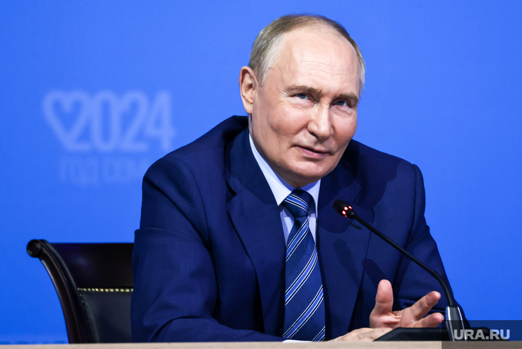 Владимир Путин на ВДНХ. Москва, путин владимир