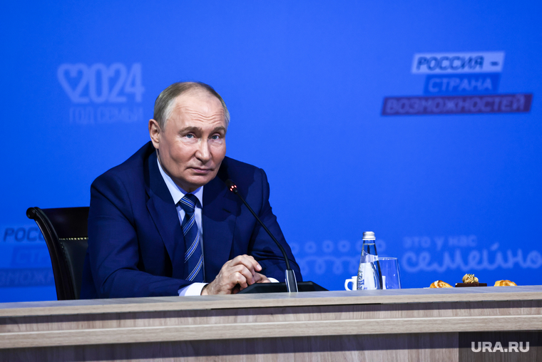 Владимир Путин на ВДНХ. Москва, путин владимир