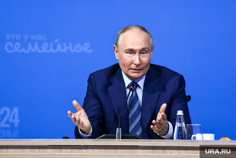 Владимир Путин на ВДНХ. Москва, путин владимир