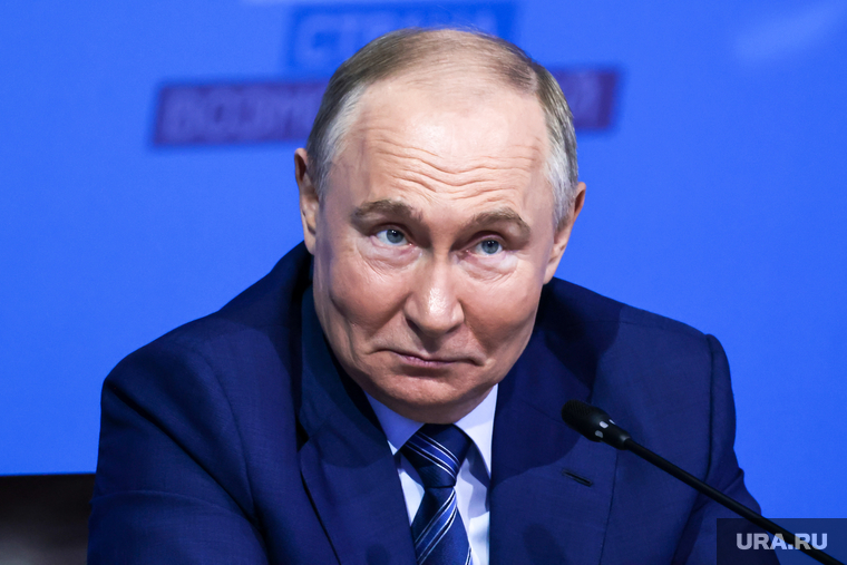 Владимир Путин на ВДНХ. Москва, путин владимир